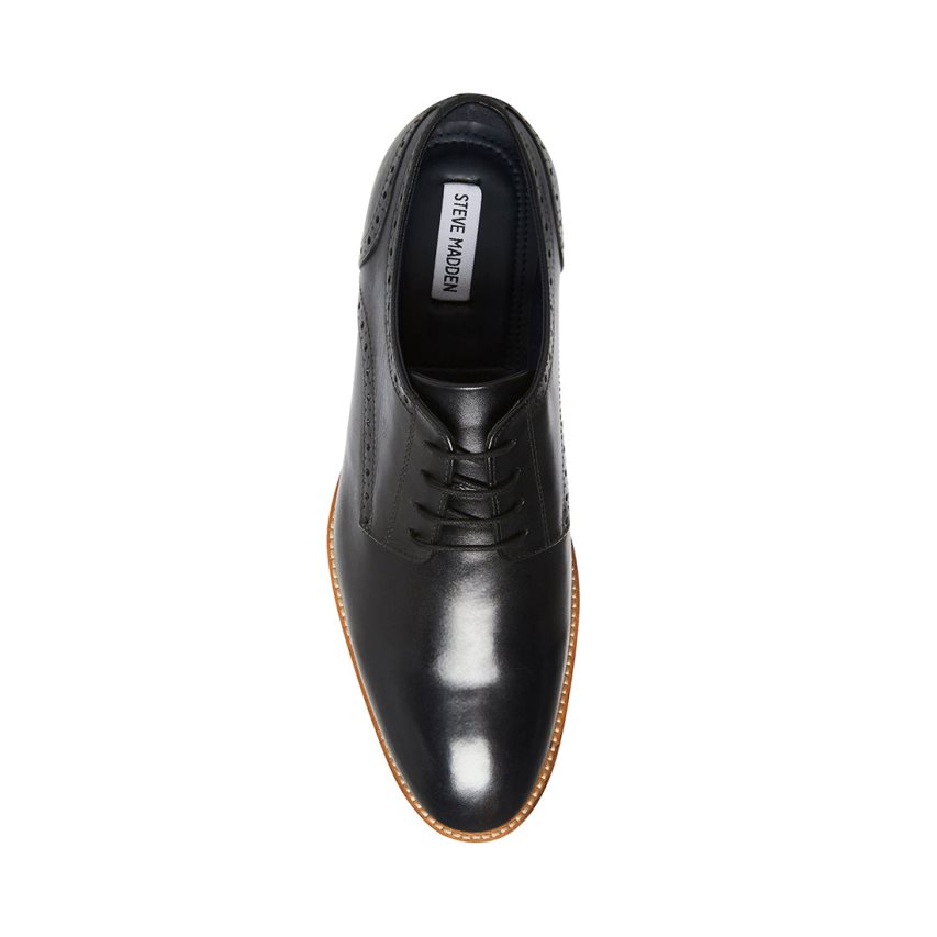 Zapatos Derby Steve Madden Derbyy Cuero Hombre Negras | ES BQ046E